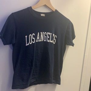 brandy melville los angeles tee shirt